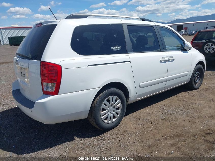 2011 Kia Sedona Lx VIN: KNDMG4C72B6365860 Lot: 39434927