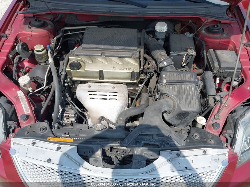 2011 Mitsubishi Galant Es VIN: 4A32B2FF5BE013582 Lot: 39434933