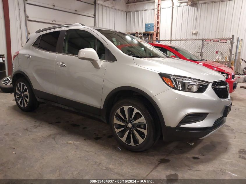 2021 Buick Encore Awd Preferred VIN: KL4CJESBXMB312658 Lot: 39434937