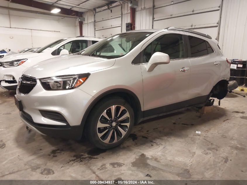 2021 Buick Encore Awd Preferred VIN: KL4CJESBXMB312658 Lot: 39434937