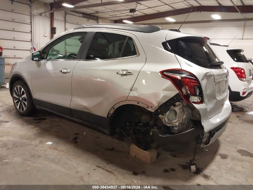 2021 Buick Encore Awd Preferred VIN: KL4CJESBXMB312658 Lot: 39434937