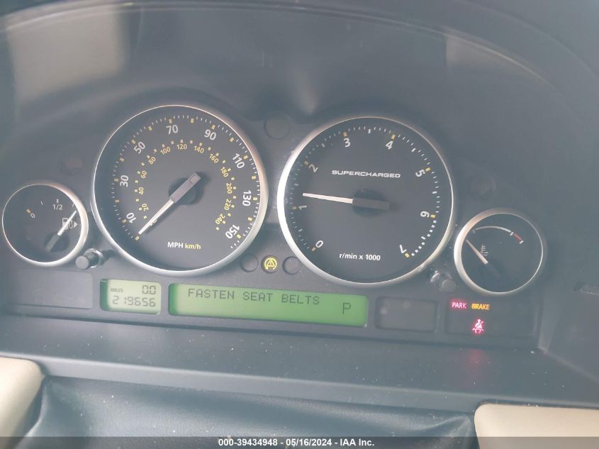 2007 Land Rover Range Rover Supercharged VIN: SALMF13457A245670 Lot: 39434948