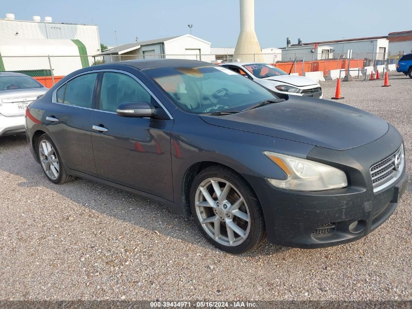 2009 Nissan Maxima S/Sv VIN: 1N4AA51E49C804649 Lot: 39434971