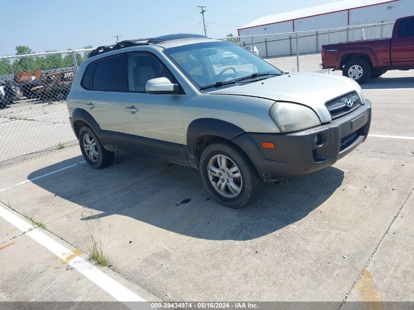 2006 Hyundai Tucson Gls/Limited VIN: KM8JN72D26U342433 Lot: 39434974