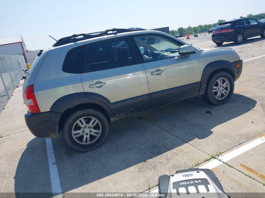 2006 Hyundai Tucson Gls/Limited VIN: KM8JN72D26U342433 Lot: 39434974