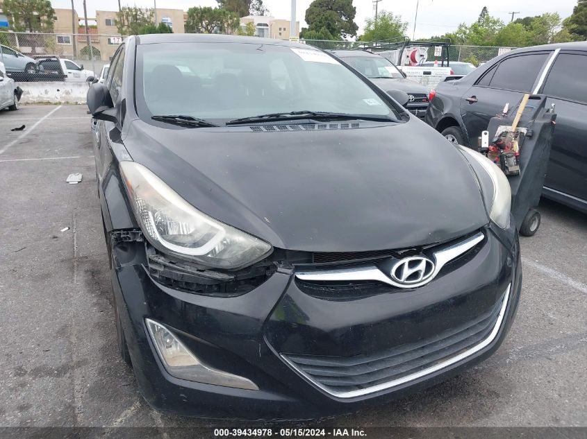 2015 Hyundai Elantra Se VIN: 5NPDH4AE4FH637870 Lot: 39434978