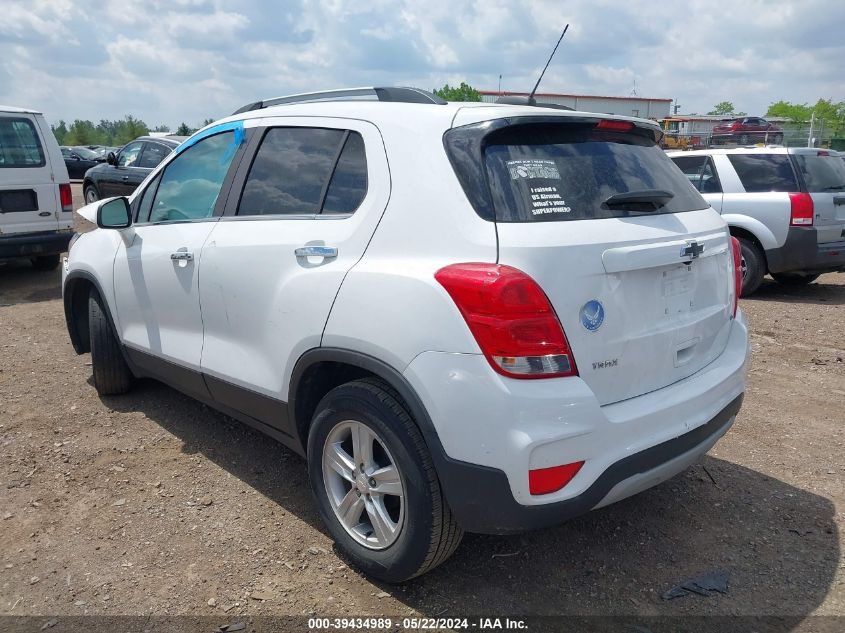 2019 Chevrolet Trax Lt VIN: 3GNCJLSB3KL398943 Lot: 39434989