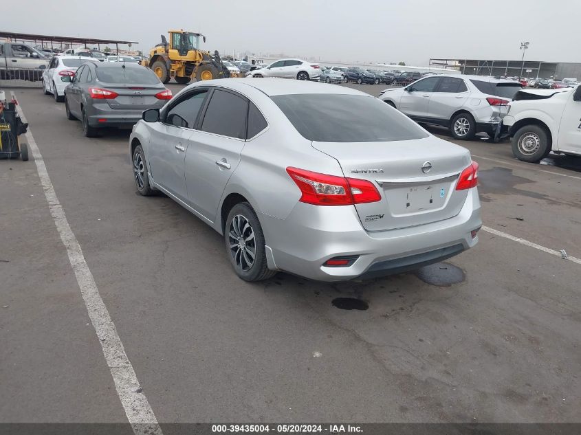 2016 Nissan Sentra S VIN: 3N1AB7AP8GY255727 Lot: 39435004