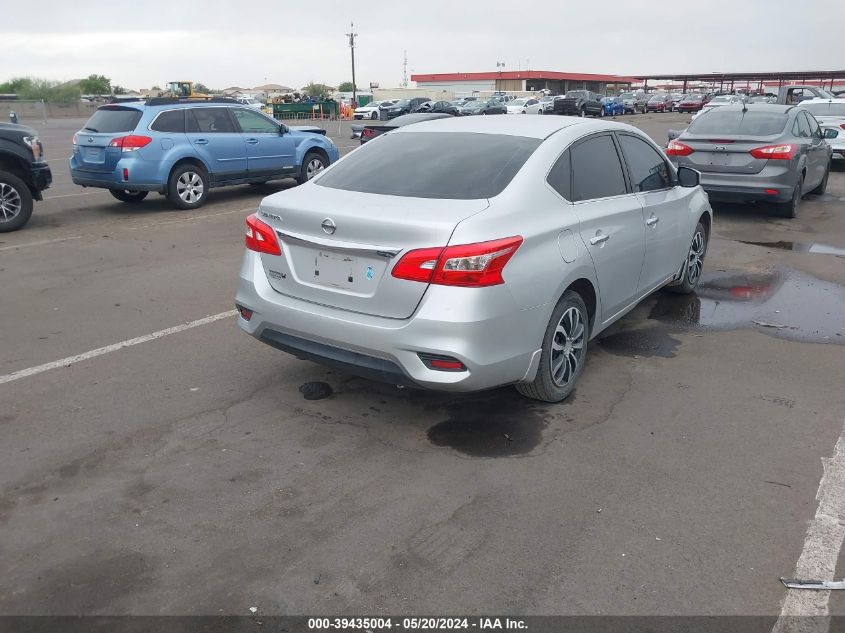 2016 NISSAN SENTRA S - 3N1AB7AP8GY255727