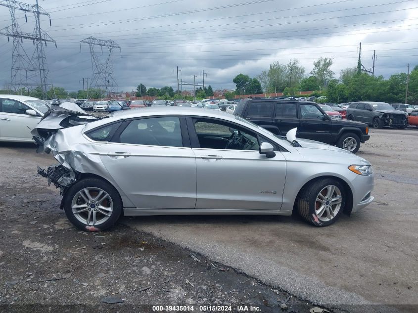 2018 Ford Fusion Hybrid Se VIN: 3FA6P0LU5JR247879 Lot: 39435014