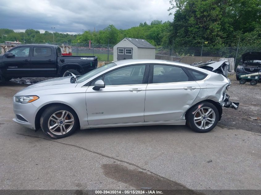 2018 Ford Fusion Hybrid Se VIN: 3FA6P0LU5JR247879 Lot: 39435014