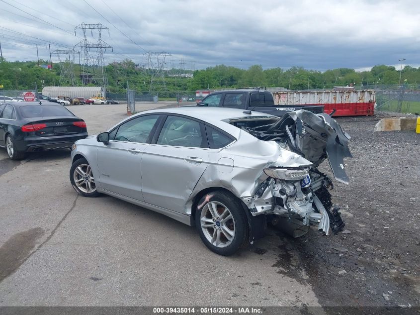 2018 Ford Fusion Hybrid Se VIN: 3FA6P0LU5JR247879 Lot: 39435014