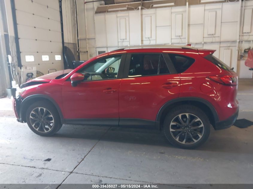 2016 Mazda Cx-5 Grand Touring VIN: JM3KE4DY1G0676833 Lot: 39435027