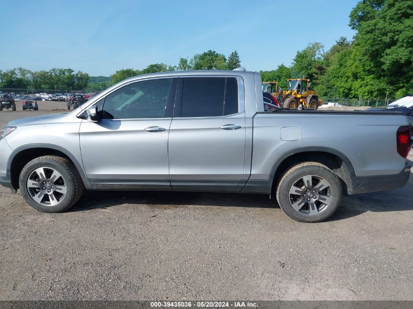 2019 Honda Ridgeline Rtl-E VIN: 5FPYK3F72KB019552 Lot: 39435036