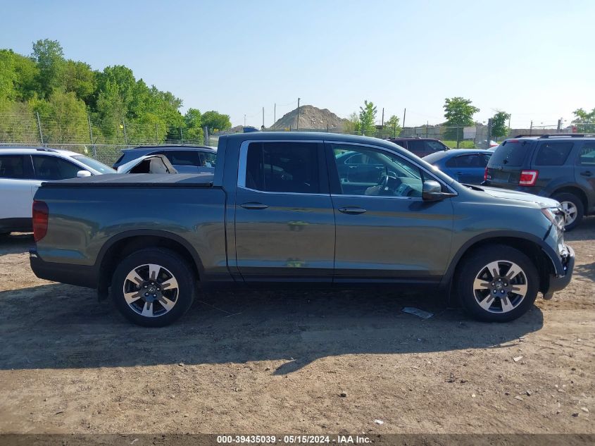 2019 HONDA RIDGELINE RTL - 5FPYK3F55KB049000