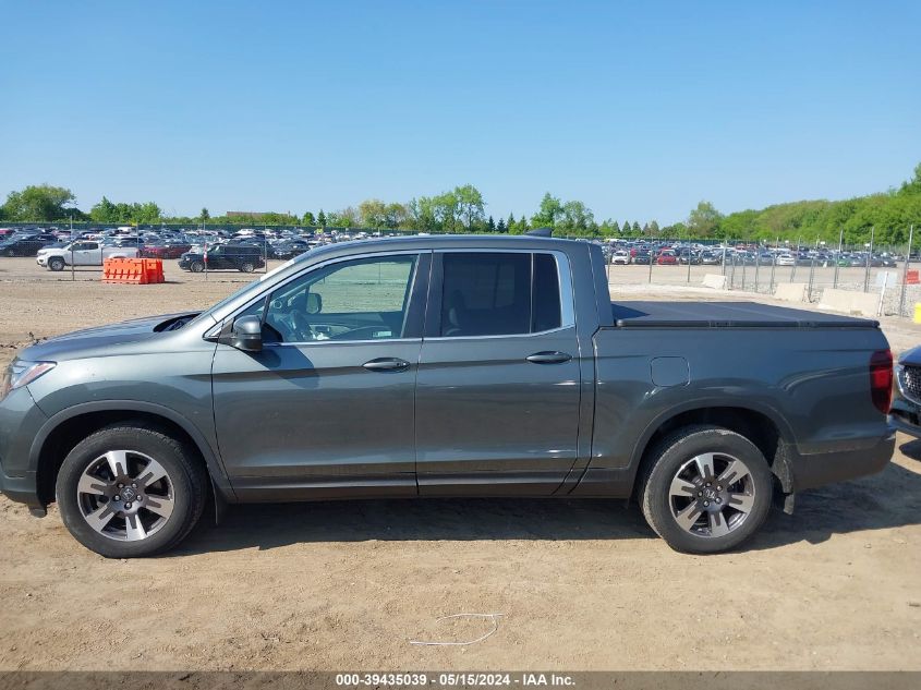 2019 HONDA RIDGELINE RTL - 5FPYK3F55KB049000