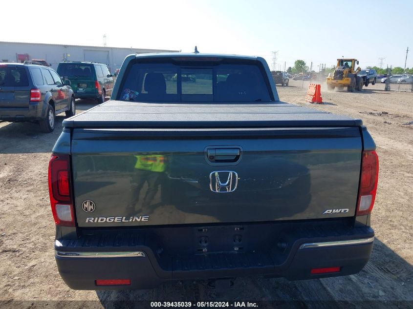 2019 HONDA RIDGELINE RTL - 5FPYK3F55KB049000