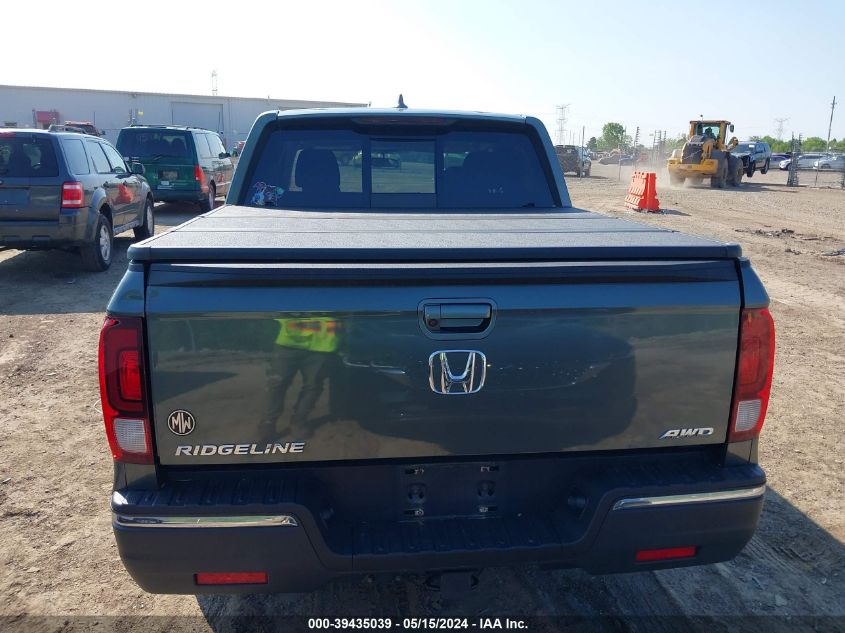 2019 Honda Ridgeline Rtl VIN: 5FPYK3F55KB049000 Lot: 39435039