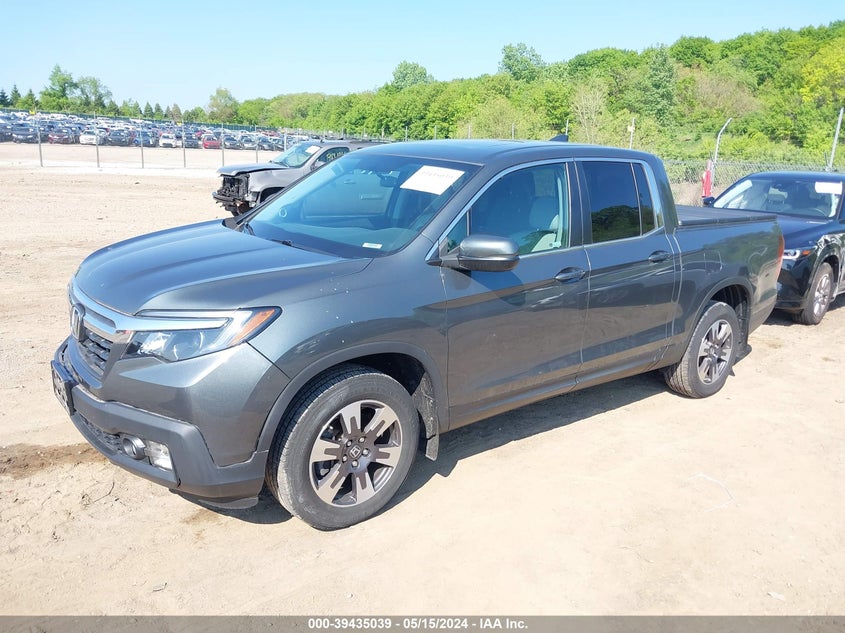 2019 HONDA RIDGELINE RTL - 5FPYK3F55KB049000