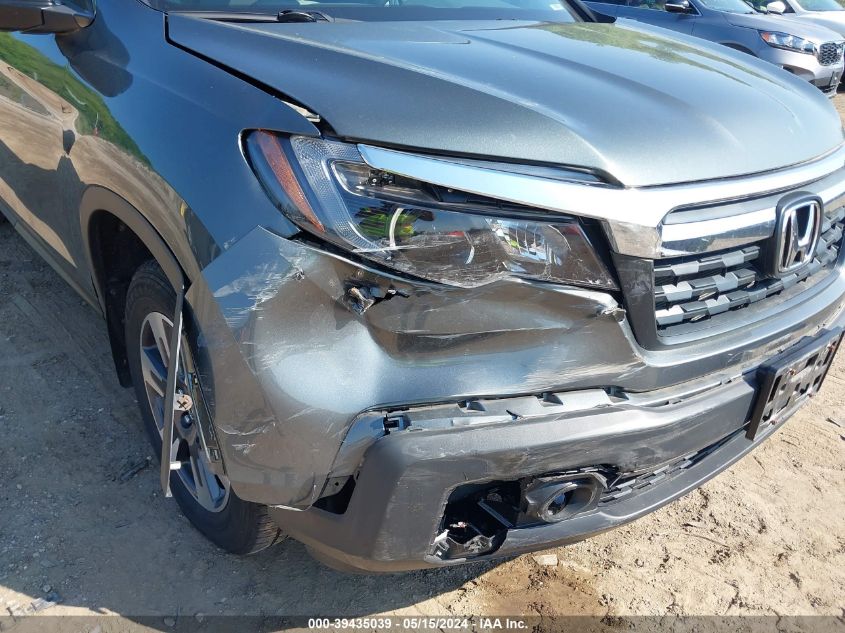 2019 HONDA RIDGELINE RTL - 5FPYK3F55KB049000