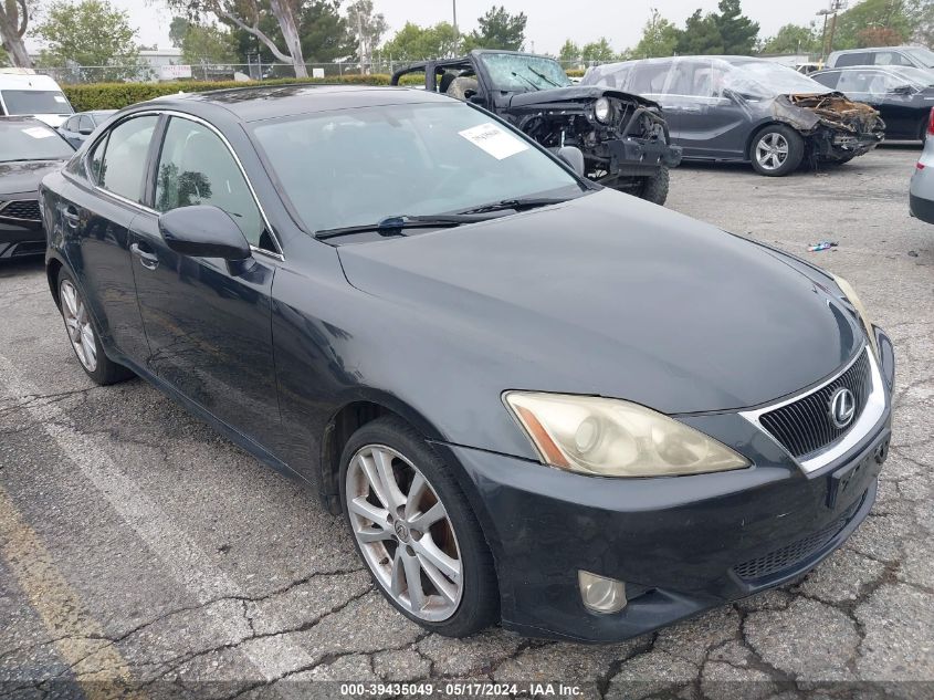 2006 Lexus Is 250 VIN: JTHBK262865014584 Lot: 39435049