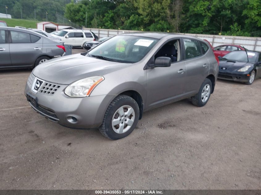 2009 Nissan Rogue S VIN: JN8AS58V19W189302 Lot: 39435053