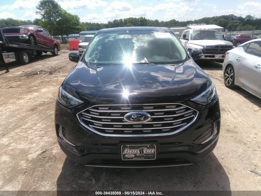 2022 Ford Edge Titanium VIN: 2FMPK4K96NBA73242 Lot: 39435059