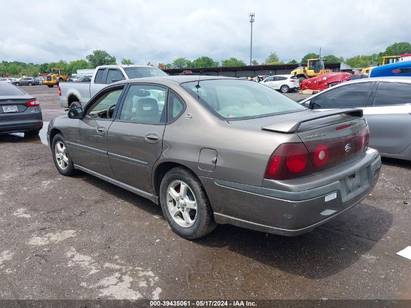 2003 Chevrolet Impala Ls VIN: 2G1WH52K639293940 Lot: 39435061