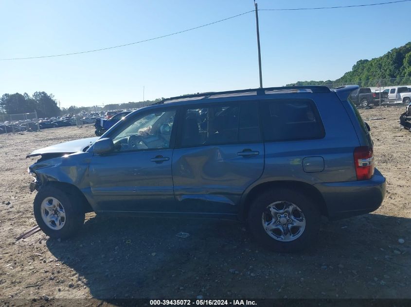 2005 Toyota Highlander VIN: JTEGD21A650113234 Lot: 39435072