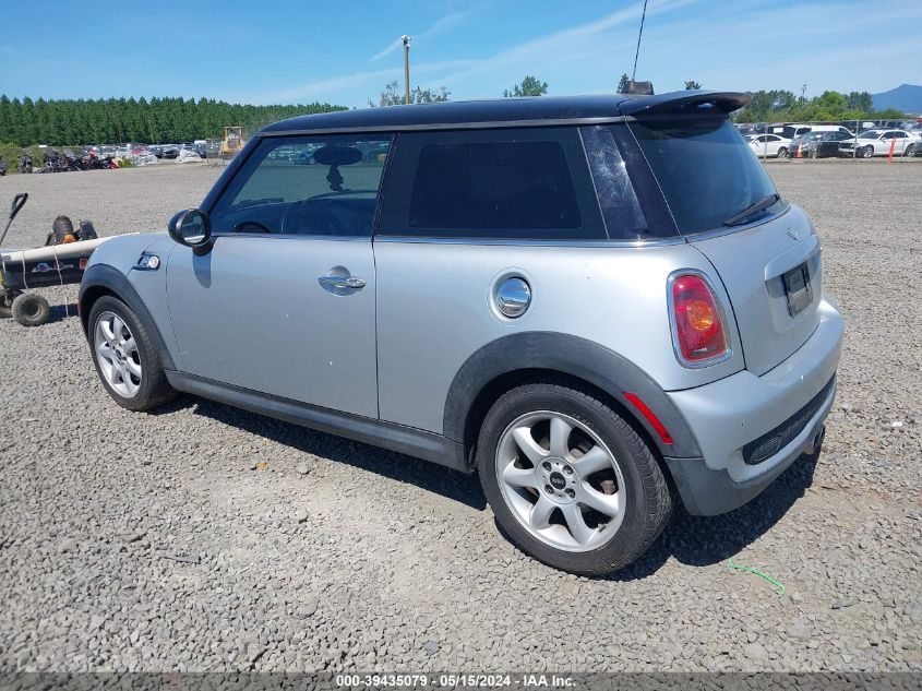 2007 Mini Cooper S VIN: WMWMF73537TT83521 Lot: 39435079