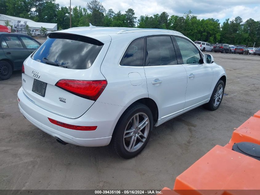 2016 Audi Q5 2.0T Premium VIN: WA1L2AFPXGA125071 Lot: 39435106