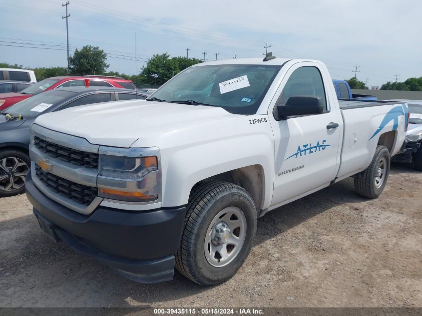 2016 Chevrolet Silverado 1500 Wt VIN: 1GCNCNEC7GZ405923 Lot: 39435115