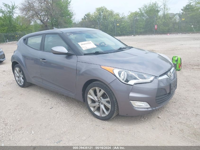 2017 Hyundai Veloster VIN: KMHTC6AD6HU305270 Lot: 39435121