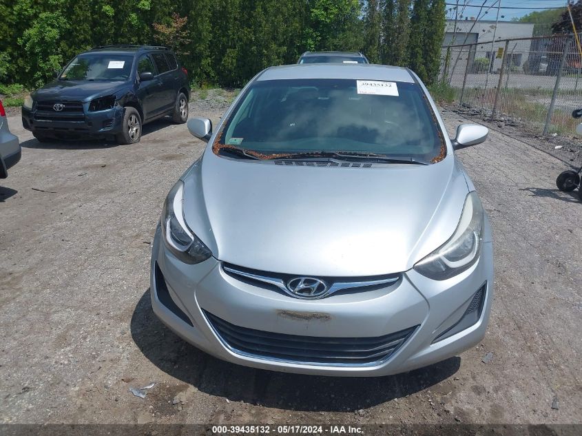 2014 Hyundai Elantra Se VIN: 5NPDH4AE8EH456852 Lot: 39435132
