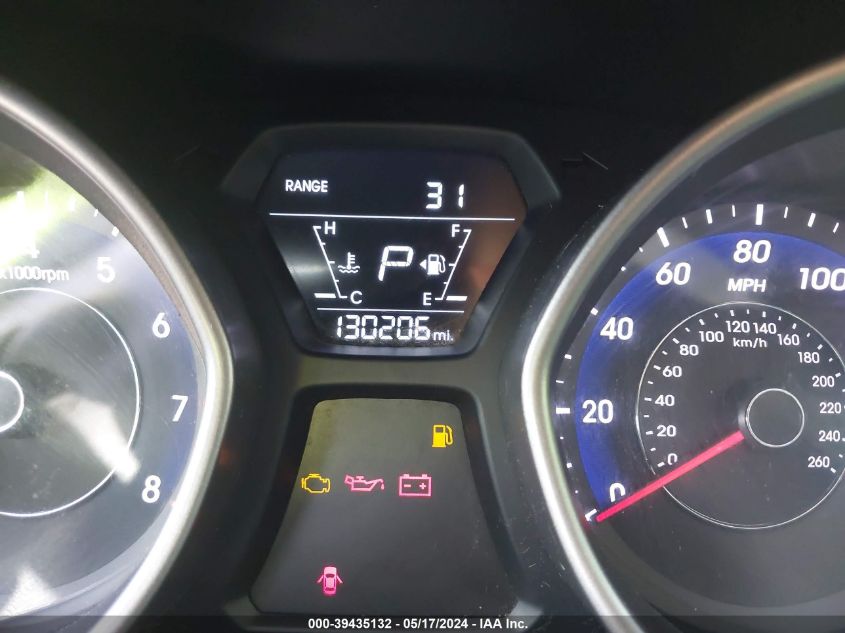 2014 Hyundai Elantra Se VIN: 5NPDH4AE8EH456852 Lot: 39435132