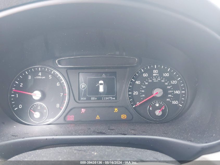 2018 Kia Sorento 2.4L Lx VIN: 5XYPG4A36JG402787 Lot: 39435136