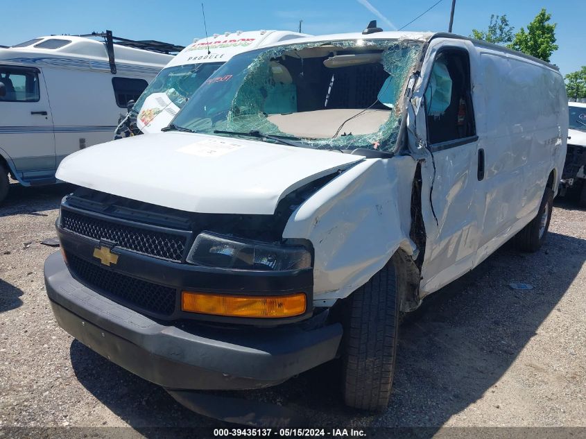 2019 Chevrolet Express 2500 Work Van VIN: 1GCWGBFG8K1366324 Lot: 39435137