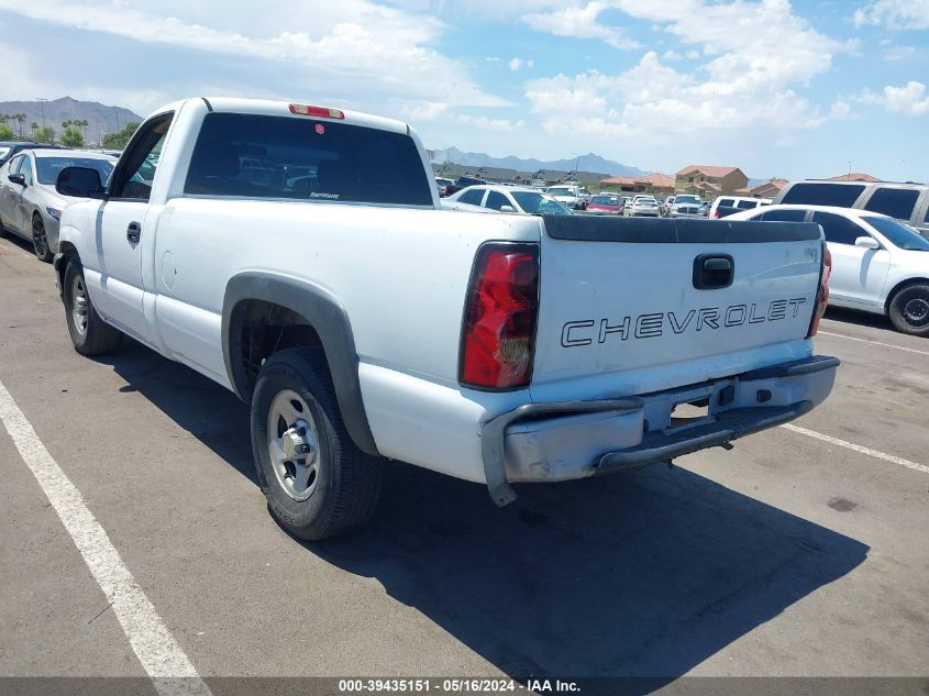 2004 Chevrolet Silverado 1500 Work Truck VIN: 1GCEC14X54Z328185 Lot: 39435151