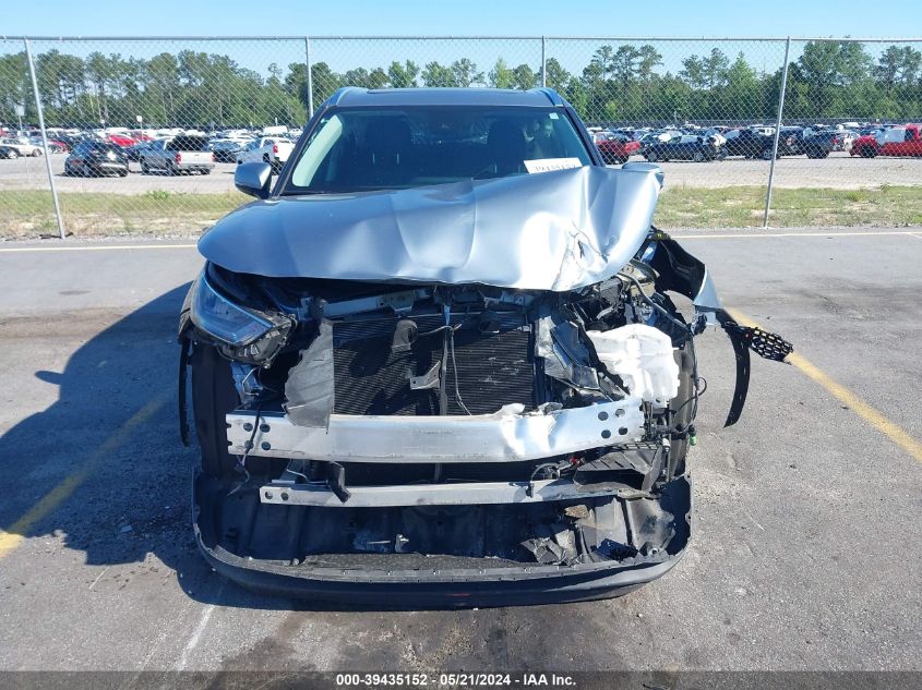 2020 Toyota Highlander Xle VIN: 5TDGZRAH2LS019471 Lot: 39435152