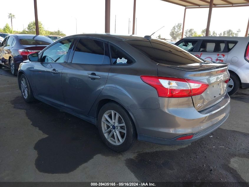 2014 Ford Focus Se VIN: 1FADP3F23EL374458 Lot: 39435165