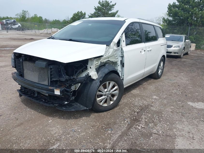 2016 Kia Sedona Lx VIN: KNDMB5C11G6082857 Lot: 39435178