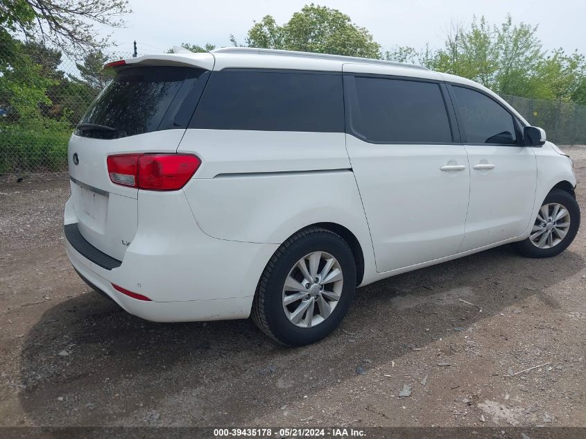 2016 Kia Sedona Lx VIN: KNDMB5C11G6082857 Lot: 39435178