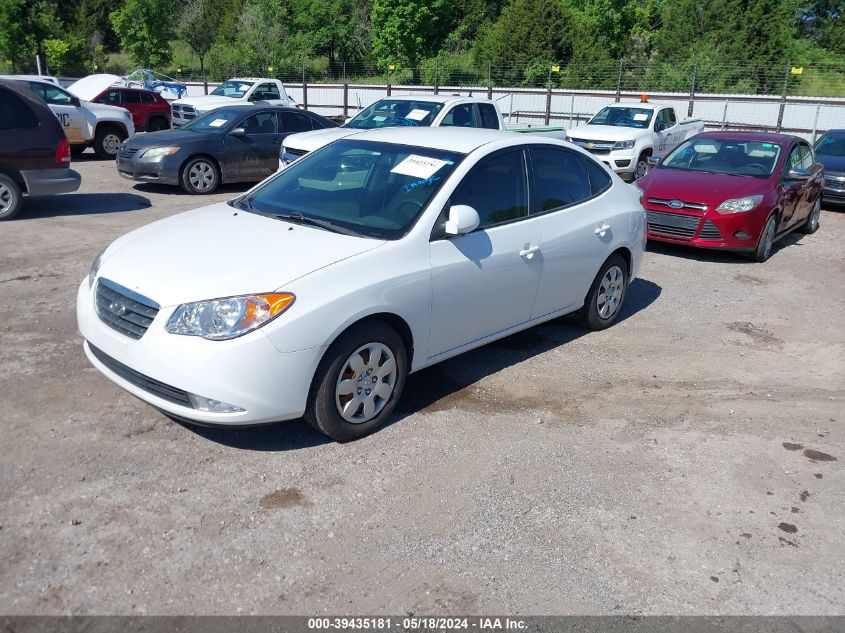 2008 Hyundai Elantra Gls/Se VIN: KMHDU46D88U537299 Lot: 39435181