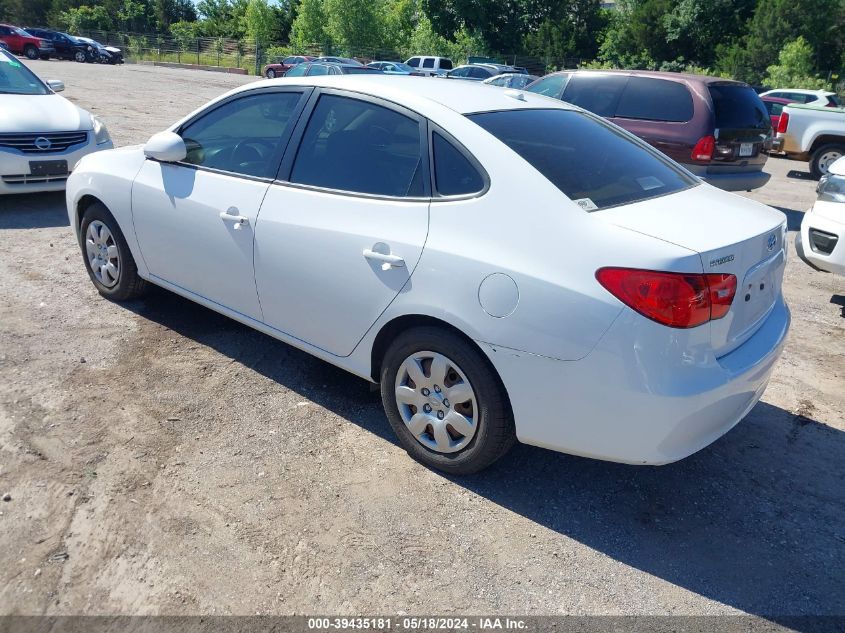 2008 Hyundai Elantra Gls/Se VIN: KMHDU46D88U537299 Lot: 39435181