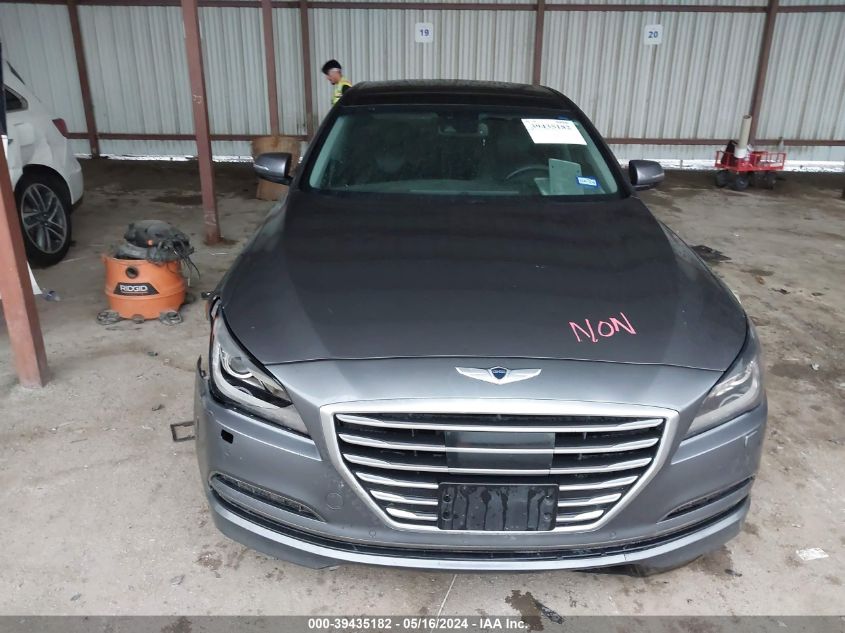 2015 Hyundai Genesis 3.8 VIN: KMHGN4JE3FU045142 Lot: 39435182