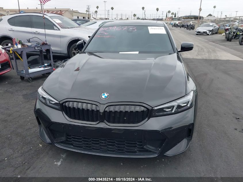 2023 BMW 330I VIN: 3MW69FF0XP8D53465 Lot: 39435214