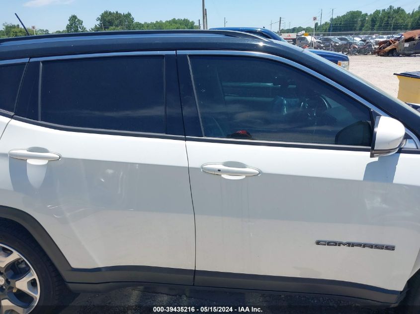 2020 Jeep Compass Limited 4X4 VIN: 3C4NJDCB8LT123754 Lot: 39435216