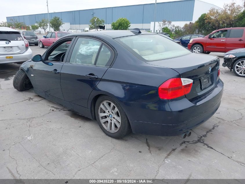 2006 BMW 325I I VIN: WBAVB13576KX47960 Lot: 39435220