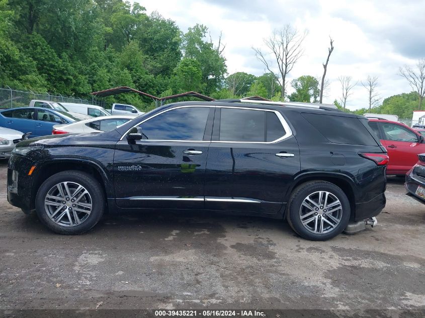 2023 Chevrolet Traverse Awd High Country VIN: 1GNEVNKW0PJ165693 Lot: 39435221