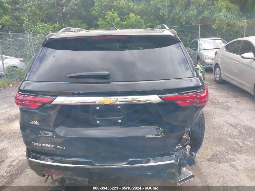 2023 Chevrolet Traverse Awd High Country VIN: 1GNEVNKW0PJ165693 Lot: 39435221